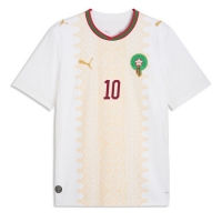 Camiseta Marruecos Brahim Diaz #10 Segunda Equipación Replica Mundial 2026 mangas cortas